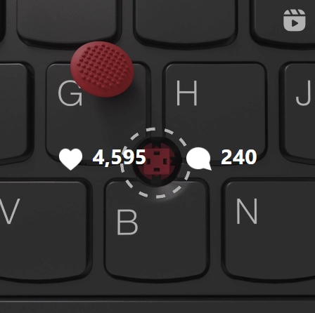 Lenovo Trackpoint Social Video